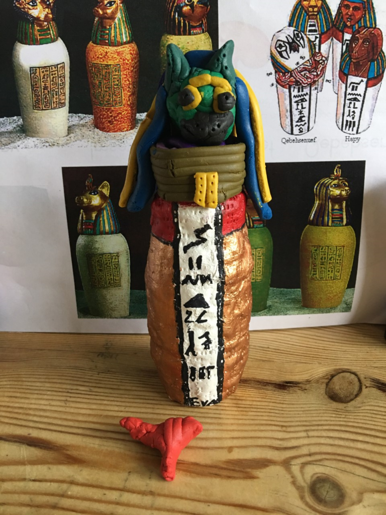 Canopic jars homework ideas picture