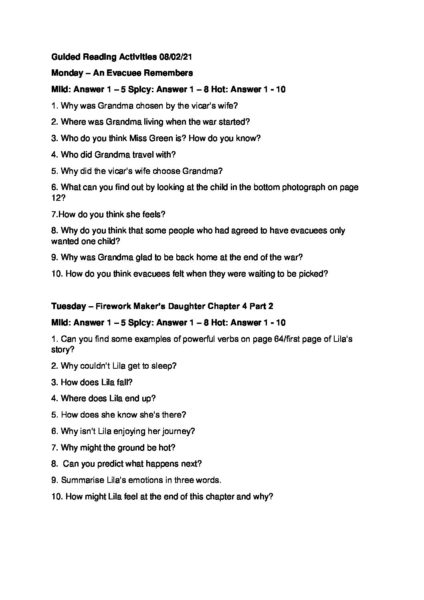 bottom up reading activities