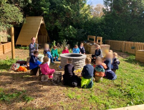 The First Forest School Fire!